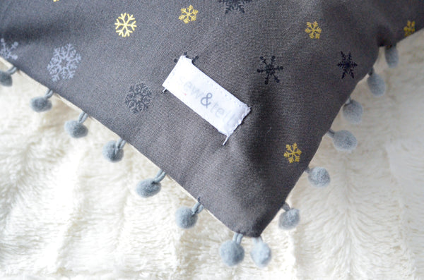 Pillow Cover - Snowflakes