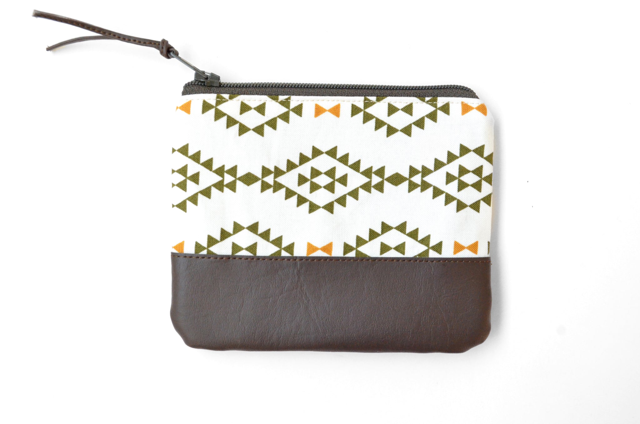Green Nomad Leather Coin Purse