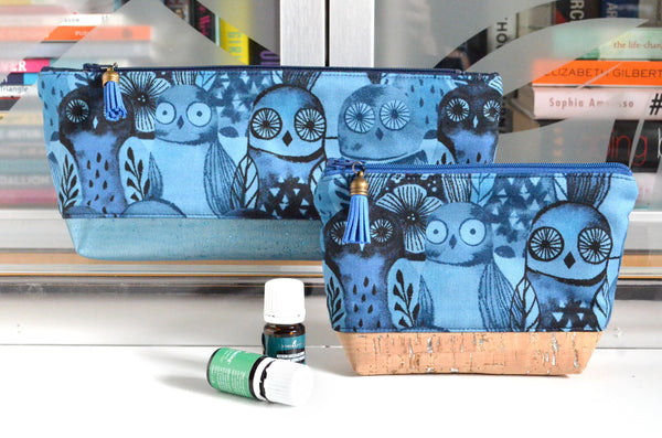 Blue Owl Essential Oil Bag