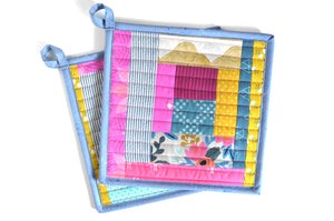 Rifle Paper Rosa Pot Holders - Speckle Binding