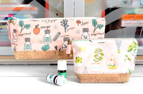 Light Pink Essential Oil Bags