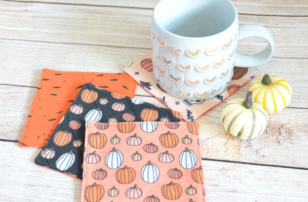 Pumpkin Cuties Coaster Set