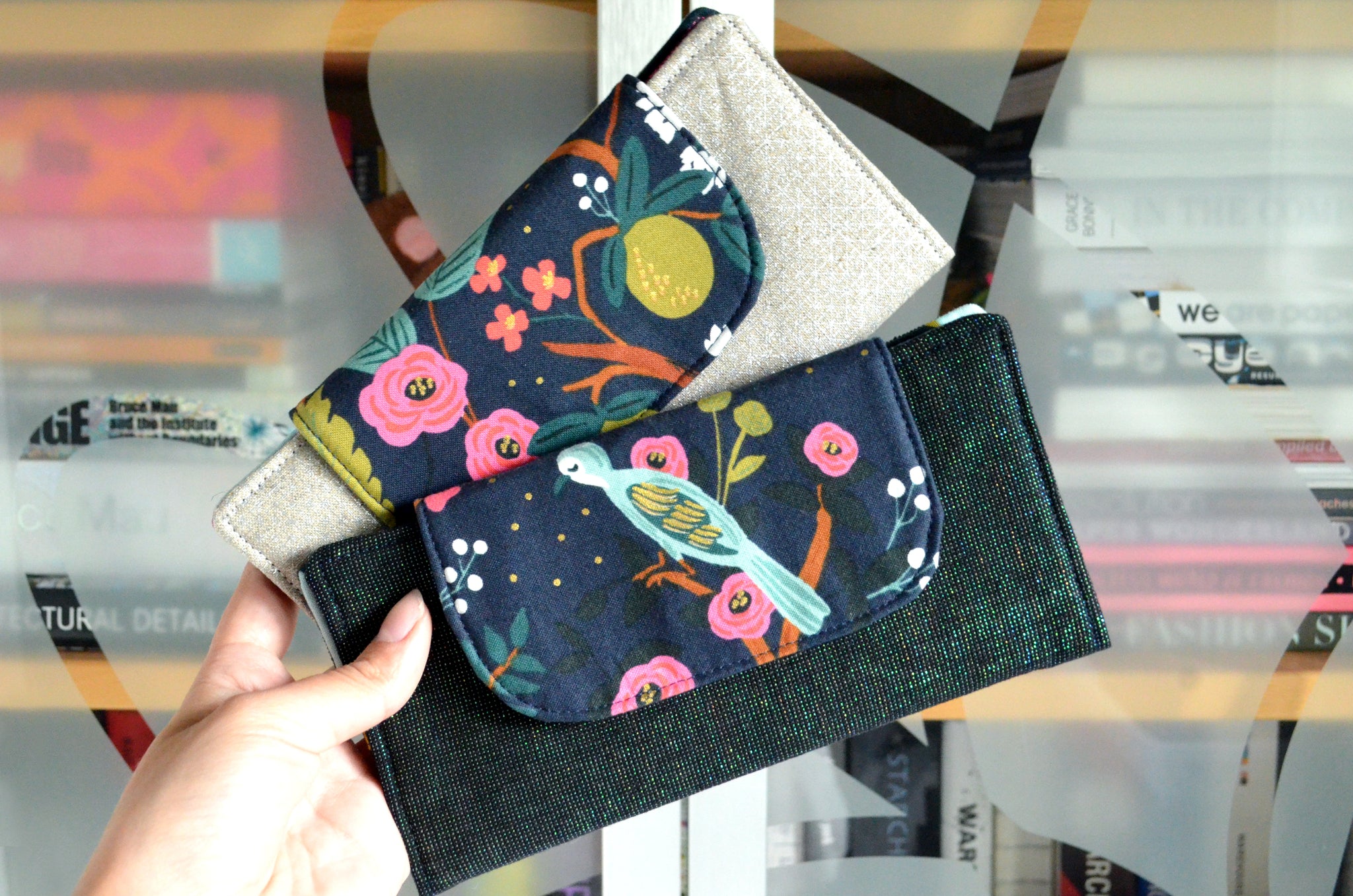 Rifle Paper Co Peacock Floral Wallet