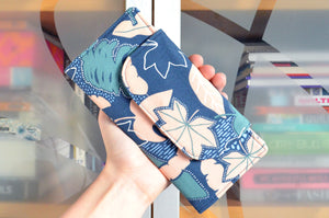 Blue & Pink Tropical Wallet