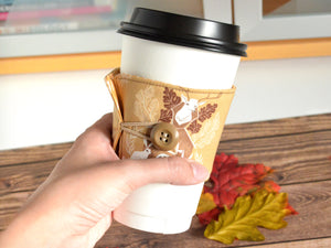Fall Cuckoo Clock Coffee Sleeve