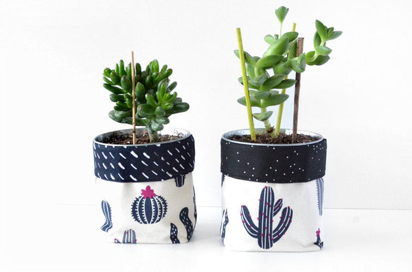 Cactus Fabric Plant Pot