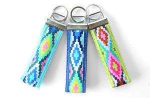Aztec Ribbon Keychain