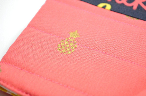 Pink Pineapple Ice-Cream Passport Cover