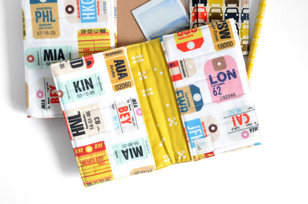 Travel Tags Passport Cover