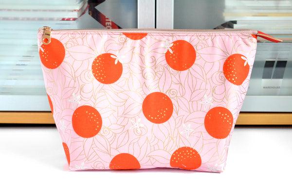 Florida Orange Blossom - Jumbo & Boxy Toiletry Bags