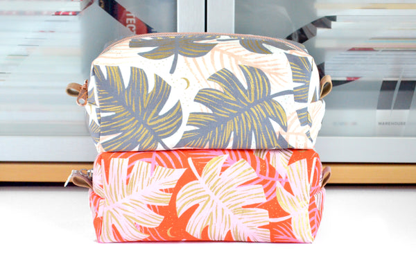 Florida Palms in Fire - Jumbo & Boxy Toiletry Bags