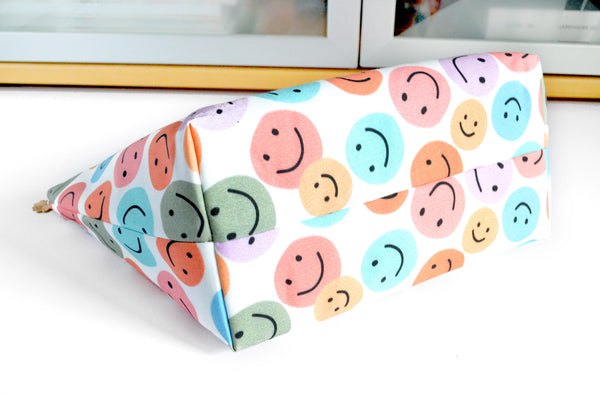 Multi Smiley Face - Jumbo & Boxy Toiletry Bags