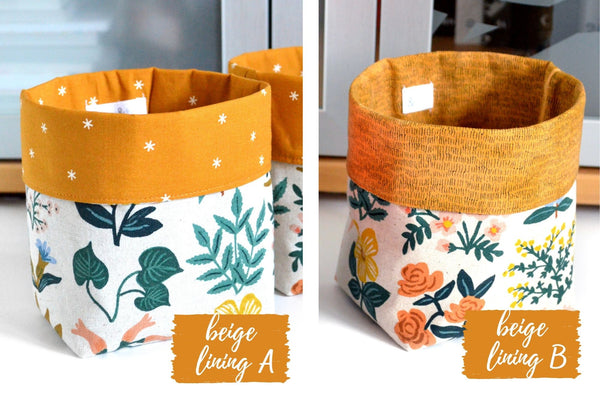 Rifle Paper Co. Wildflower Fabric Plant Pot