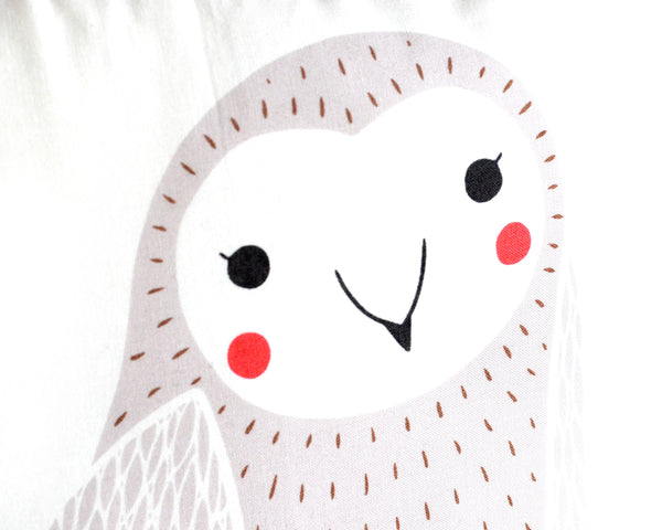 Pillow Cover - Holiday Owl