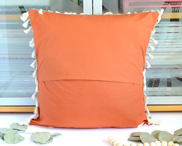 Pillow Cover - Mountain Range in Blush & Cinnamon