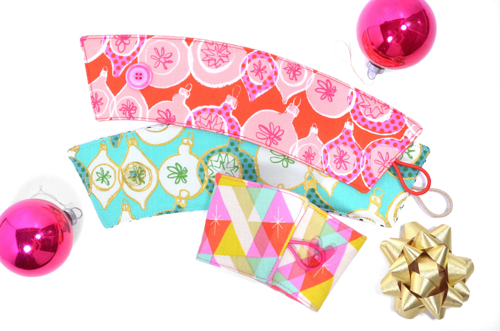 Bright Holiday Coffee Sleeve