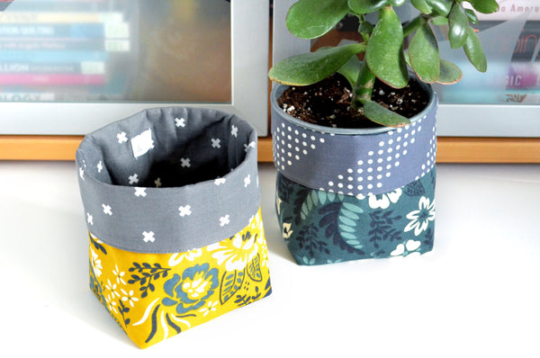 Merryweather Floral Fabric Plant Pot