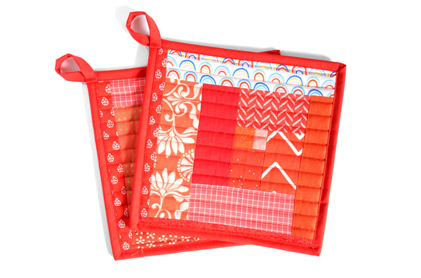 Red Pot Holders