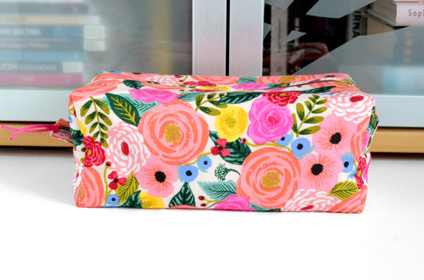 Juliet Rose Floral Rifle Paper Co Toiletry Bag