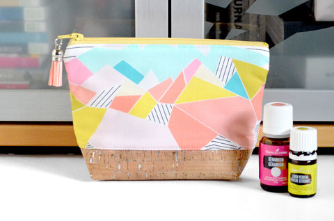 Mini Abstract Mountain Essential Oil Bag