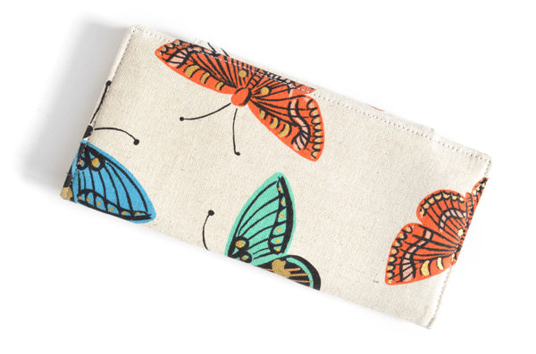 Rifle Paper Co Beige Butterfly Wallet