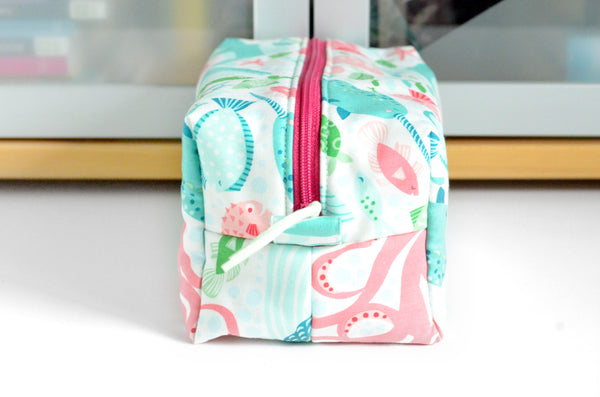 Under the Sea Boxy Toiletry Bag